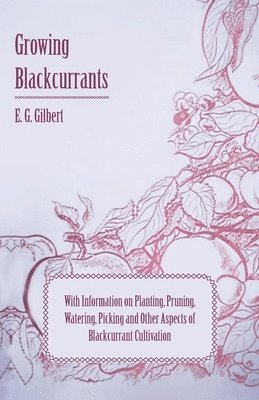 E. G. Gilbert - Growing Blackcurrants - With Information on Planting, Pruning, Watering, Picking and Other Aspects of Blackcurrant Cultivation, Häftad