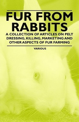 Fur from Rabbits - A Collection of Articles on Pelt Dressing, Killing, Marketing and Other Aspects of Fur Farming 1