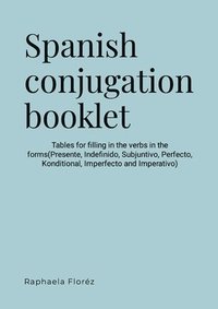 bokomslag Spanish conjugation booklet