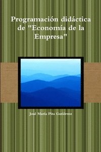 bokomslag Programacion Didactica De &quot;Economia De La Empresa&quot;