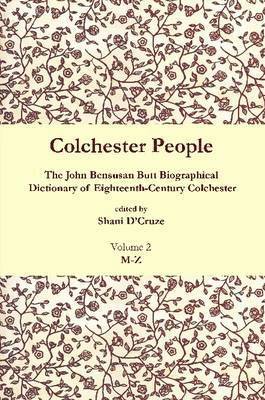 Shani D'Cruze - Colchester People, Volume 2, Häftad