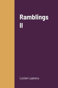 bokomslag Ramblings II