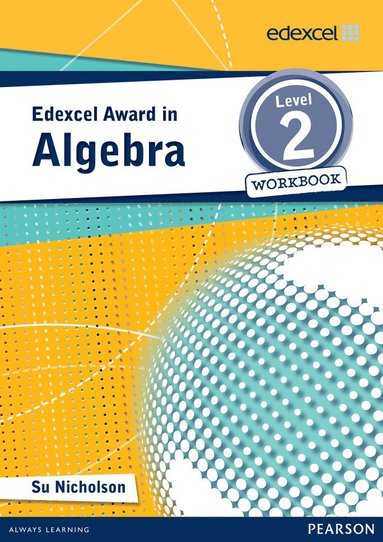 bokomslag Edexcel Award in Algebra Level 2 Workbook