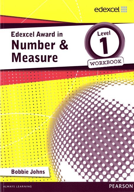 Edexcel Award in Number and Measure Level 1 Workbook 1
