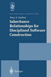 bokomslag Inheritance Relationships for Disciplined Software Construction