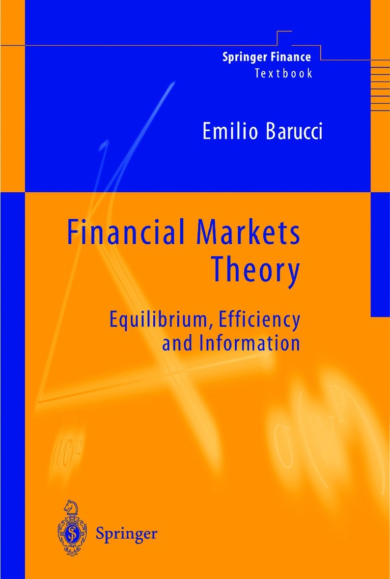 Financial Markets Theory 1