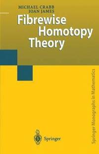 bokomslag Fibrewise Homotopy Theory