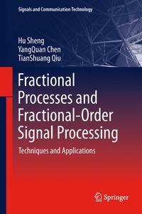 bokomslag Fractional Processes and Fractional-Order Signal Processing