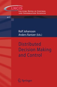 bokomslag Distributed Decision Making and Control