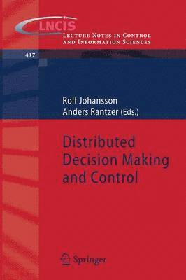 bokomslag Distributed Decision Making and Control