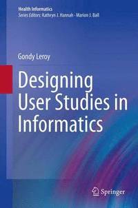 bokomslag Designing User Studies in Informatics
