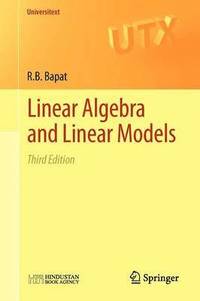 bokomslag Linear Algebra and Linear Models