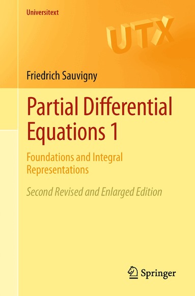 Friedrich Sauvigny - Partial Differential Equations 1, Häftad