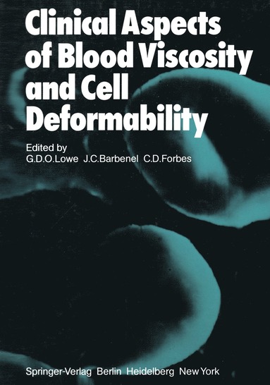 bokomslag Clinical Aspects of Blood Viscosity and Cell Deformability