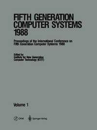 bokomslag Fifth Generation Computer Systems 1988