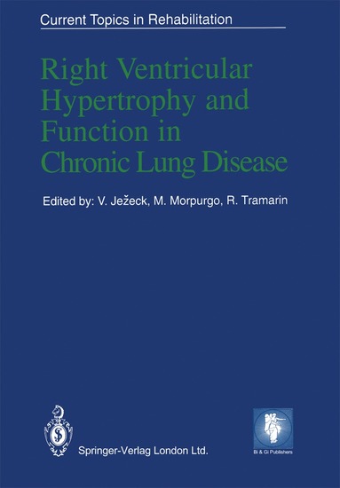 bokomslag Right Ventricular Hypertrophy and Function in Chronic Lung Disease