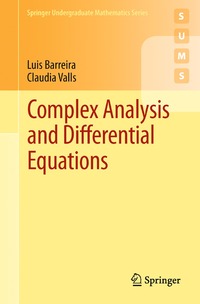 bokomslag Complex Analysis and Differential Equations