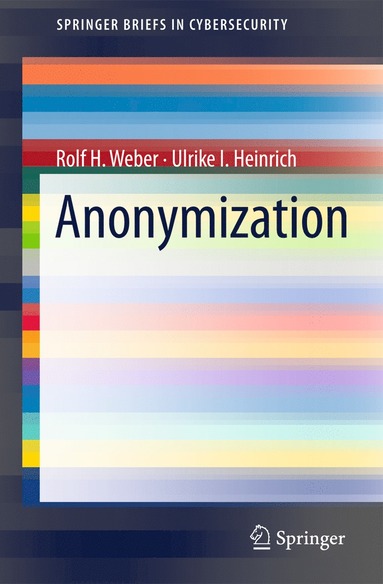 bokomslag Anonymization