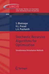 bokomslag Stochastic Recursive Algorithms for Optimization
