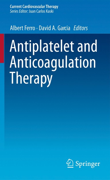 bokomslag Antiplatelet and Anticoagulation Therapy