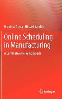 bokomslag Online Scheduling in Manufacturing