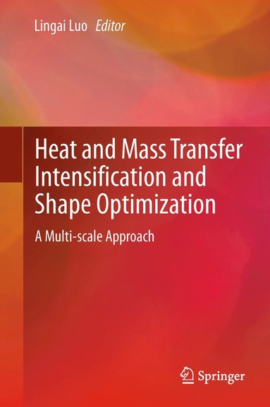 bokomslag Heat and  Mass Transfer Intensification and Shape Optimization