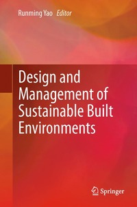 bokomslag Design and Management of Sustainable Built Environments