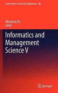 bokomslag Informatics and Management Science V