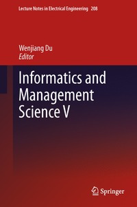 bokomslag Informatics and Management Science V