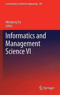 Informatics and Management Science VI 1