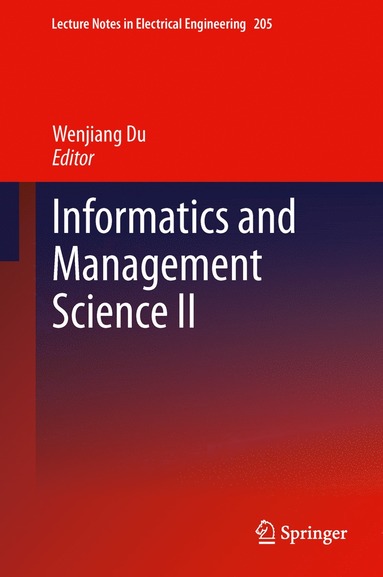 bokomslag Informatics and Management Science II