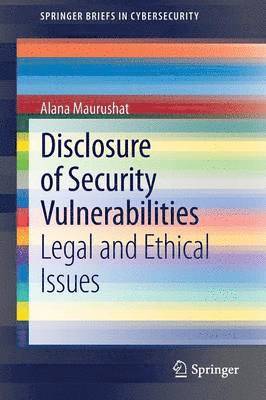bokomslag Disclosure of Security Vulnerabilities
