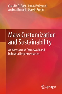 bokomslag Mass Customization and Sustainability