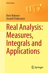 bokomslag Real Analysis: Measures, Integrals and Applications