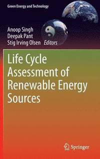 bokomslag Life Cycle Assessment of Renewable Energy Sources