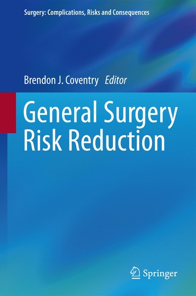 bokomslag General Surgery Risk Reduction