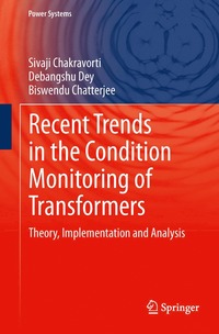 bokomslag Recent Trends in the Condition Monitoring of Transformers