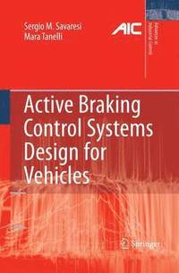 bokomslag Active Braking Control Systems Design for Vehicles