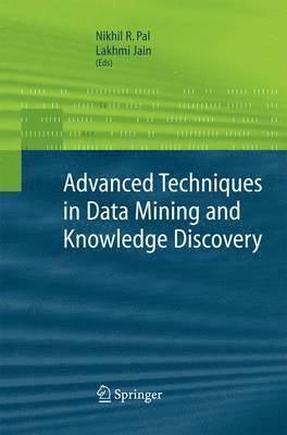 Nikhil Pal - Advanced Techniques in Knowledge Discovery and Data Mining, Häftad