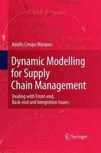 bokomslag Dynamic Modelling for Supply Chain Management