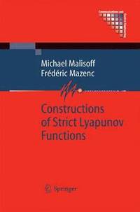 bokomslag Constructions of Strict Lyapunov Functions