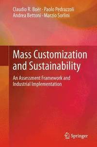 bokomslag Mass Customization and Sustainability