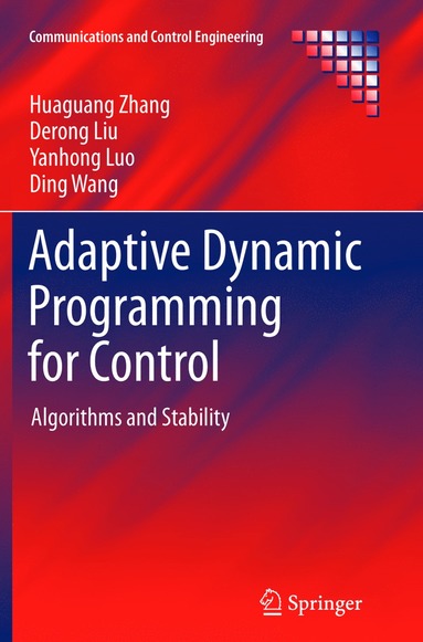 bokomslag Adaptive Dynamic Programming for Control