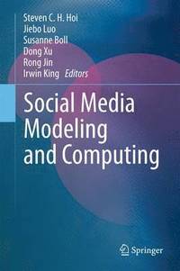 bokomslag Social Media Modeling and Computing