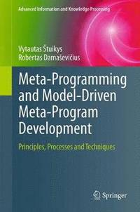 bokomslag Meta-Programming and Model-Driven Meta-Program Development
