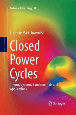 Costante Mario Invernizzi - Closed Power Cycles, Häftad