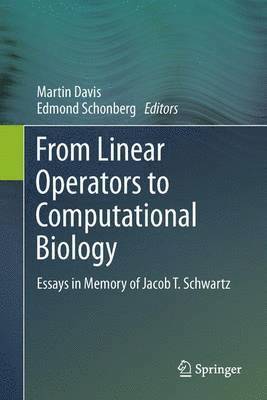 bokomslag From Linear Operators to Computational Biology