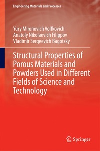 bokomslag Structural Properties of Porous Materials and Powders Used in Different Fields of Science and Technology