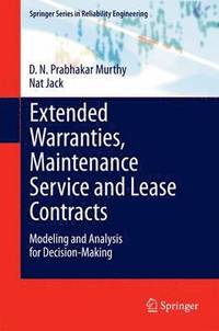 bokomslag Extended Warranties, Maintenance Service and Lease Contracts