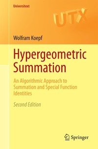 bokomslag Hypergeometric Summation